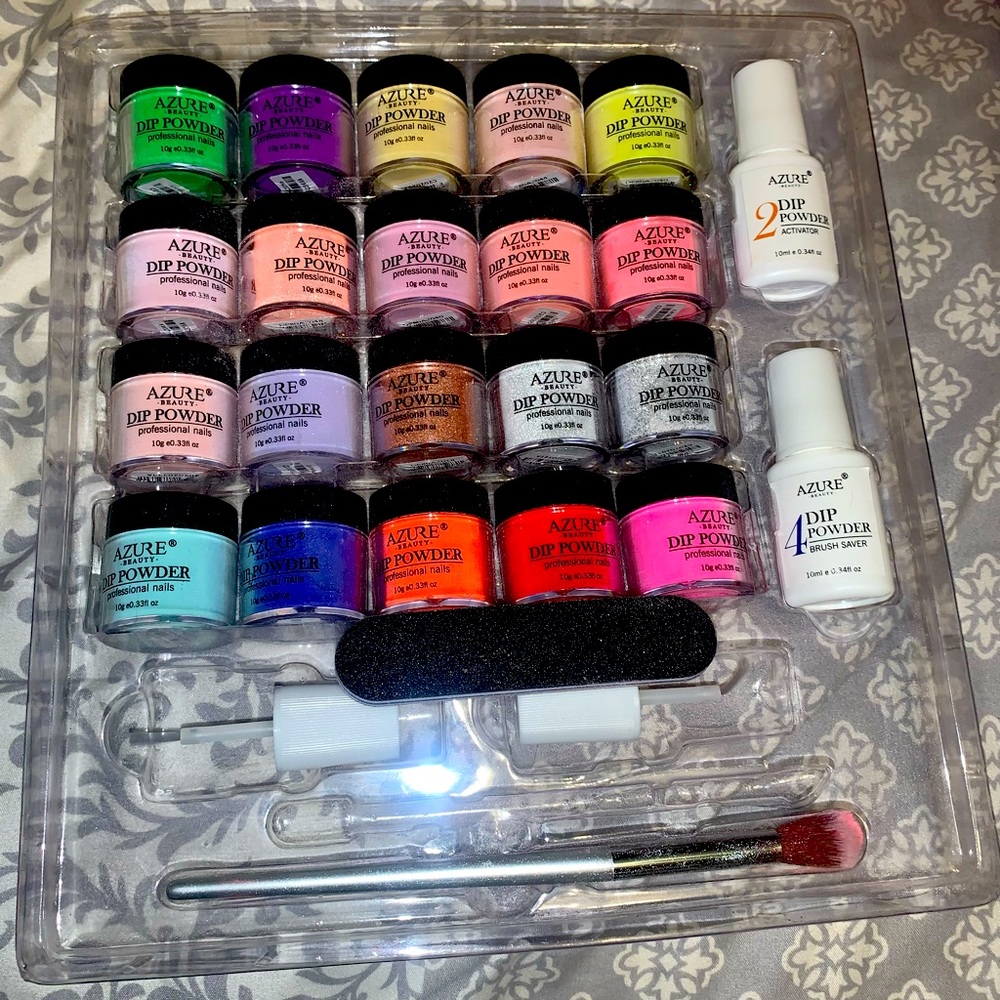 Dip Powder Nail Kit - Vibrant Colors